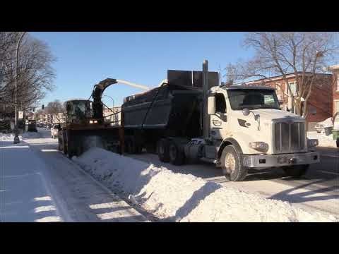 Relaxing Snow Removal | Heavy Machines Clearing US City Streets