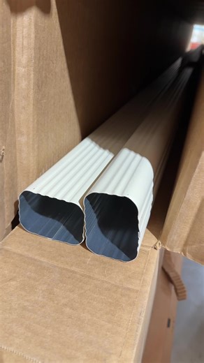 Wicker color matching gutter parts and supplies