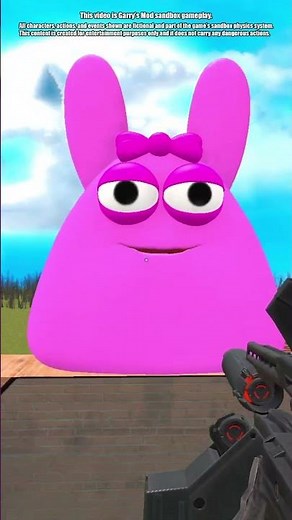 🔫PLAZMA MADNESS POU BOU'S REVENGE in Big Maze Part 1💥 [Garry's Mod] #bou #gmod #game #maze #shorts