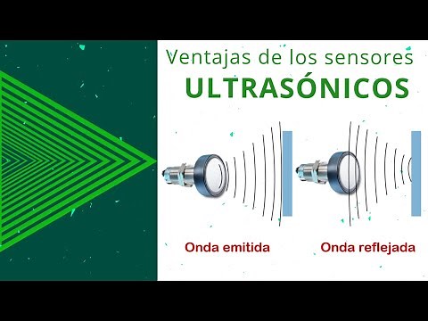 ¿Cómo funcionan los sensores ULTRASÓNICOS? ▶ Sensores ultrasónicos industriales