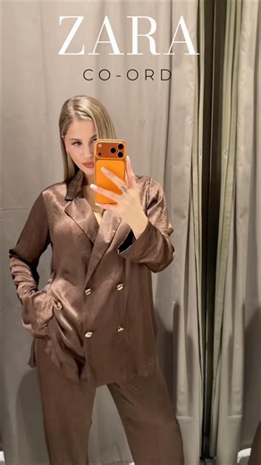 ZARA NEW IN OUTFIT🤎 blazer code: 4387/177/700pants code: 4387/077/700 #ootd #fashion #shorts