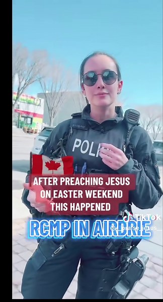 I was arrested after preaching JESUS! I will not stop preaching JESUS by the grace of GOD!!! #LIVEhighlights #TikTokLIVE #LIVE #repent #believe #CHRISTIANTIKTOK #JESUSTIKTOK #fyp #viralvideo #arrested #preaching #canada #reddeer #airdrie #alberta #persecution #freedomofspeech #easter #revival