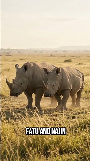 A Desperate Bid To Save A Species #conservation #rhino