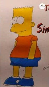 Simpson drawing #simpsons #simpsonsshorts #short #viralvideo #drawling #art