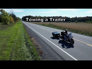 Towing a Trailer on a Motorcycle