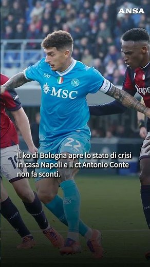 Antonio Conte: "Sono preoccupato, non c'e' piu' l'alchimia" #ansa #news