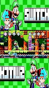 FNF Super Mario Bros. Funkers (#supermario #fnfmod) Luigi VS BF in Switch