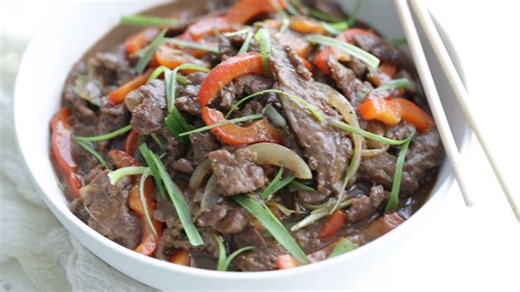 Making pepper steak that’s better than takeout