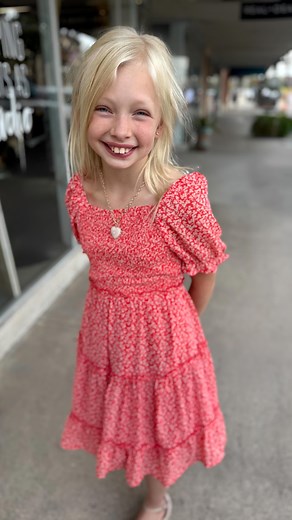 Sweet florals tiered ruffles = the perfect girly combo. ✨ These new arrivals are lightweight, comfortable, and made for every little girl who loves to twirl. Now in store! #kingsvilletx #kingsvilletexas #kidsboutique | Real Deals - Kingsville, TX
