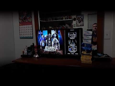 Menu Walkthrough Of The Addams Family DVD From 2019