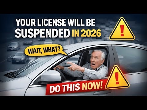 OFFICIAL: Your License Will Be Suspended in 2026 If You Don't Do This