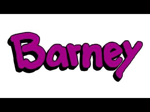 Barney is a basketball player (Barney theme song)￼￼