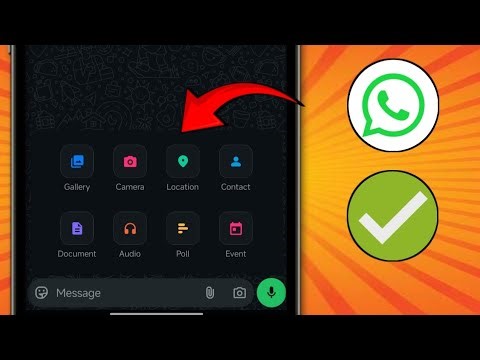 Correction du problème d'affichage des options Document et Audio sur WhatsApp (2026)