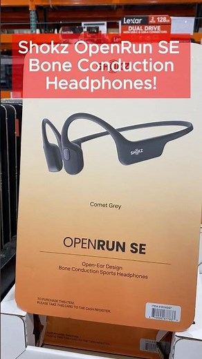 Shokz Openrun Bone Conduction Headphones