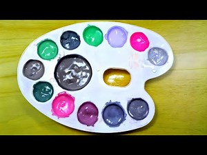 How to Create 13 New Colors from Primary Colors - Satisfying Color Mixing