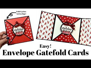 EASY Envelope Gatefold Cards