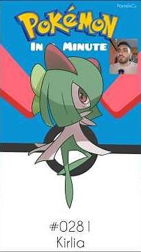 Kirlia ✨🩰🧠 | Pokédex in a Minute #pokemon #shorts #Kirlia
