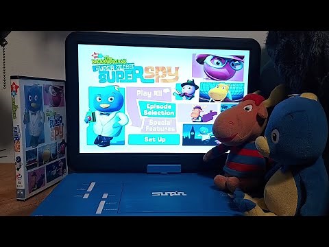 Menu Walkthrough Of The Backyardigans: Super Secret Super Spy DVD From 2007🕵🏽‍♂️🕵🏻‍♀️🕵😎🕶
