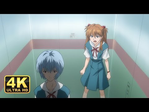 Double Gulp Cup 4k Ultra HD Remaster | Asuka and Rei Meme