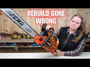 Blown Up TWICE! The Echo CS-590 Timberwolf