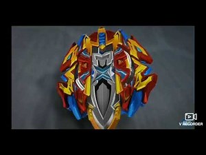 Xander vs aiga beyblade burst turbo English
