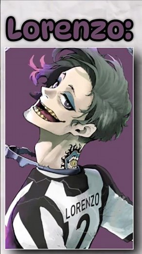 Your Personality Based off of YOUR Favorite Blue Lock Character! #bluelock #donlorenzo #anime