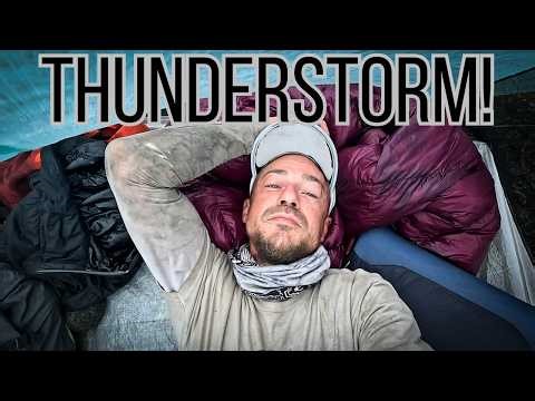 Camping in a Thunderstorm