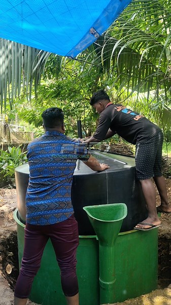 Portable Biogas Commercial BIOMECH 120L Commissioned @ V Dev Dairy World - Icecream Manufacturers