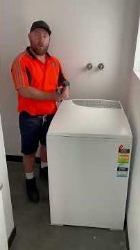 How to Install Your Top Load Washing Machine: In less than 2 minutes! A Step-by-Step Guide