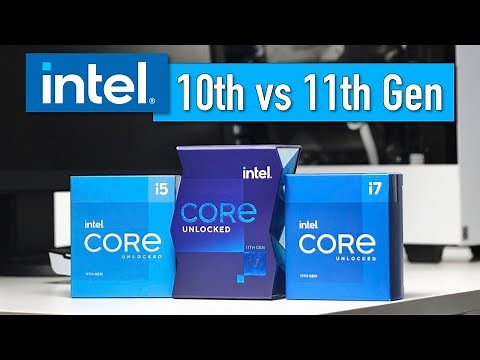 Intel i5, i7, i9 10th Gen vs 11th Gen CPUs [What should you buy?]💡