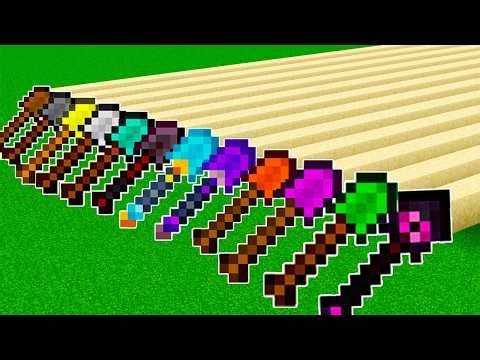 What is the fastest shovel in Minecraft?