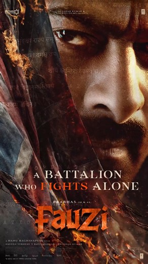 T-Series on Instagram: "The man… The mission… The mystery… @actorprabhas is #Fauzi.❤️‍🔥 The mission has just begun… and the fire has been lit. 🔥🔥 @imanvi1013 @hanurpudi @MithunChakrabortyOfficial @jayapradaofficial @anupampkher @composer_vishal @kk_writer1 @mrsheetalsharma @sudeepchatterjee.isc #KamalaKannan #KotagiriVenkateswaraRao @mythriofficial #tseries l @tseriesfilms @neerajkalyan24 @shivchanana @fauzithemovie"