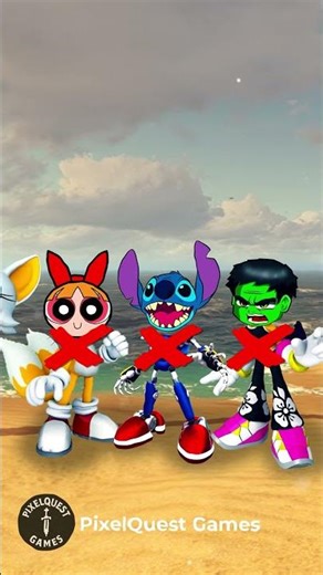 Select the correct heads for Sonic, Rouge the Bat, and Tails | Animation Shorts🔥🔥🔥#challenge #sonic