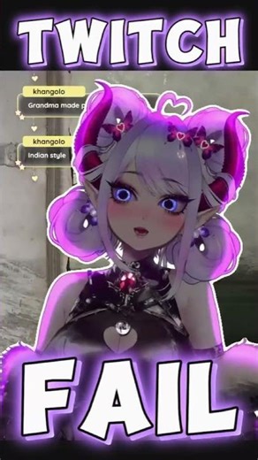 FAIL MOMENT VTUBER TWITCHCLIPS #envtuber #vtuberen