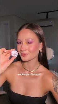 MAQUIAGEM CARNAVAL | tutorial, colorida e fácil! #maquiagem
