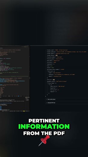 PDF to JSON Invoice Extraction (No API Keys!) #ollama #tutorial