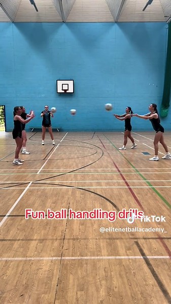Improve Ball Handling with Fun Netball Drills
