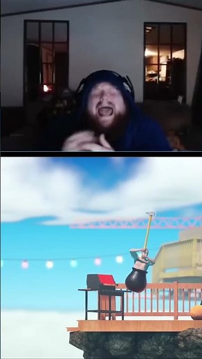 Caseoh RAGES at Getting Over It 😂