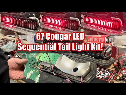 67 Cougar LED Sequential Tail Light Install from Easy Performance