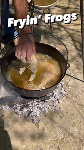 Boy ole @cooking_with_cajun can put a good scald on a frog! 🐸 #Arkansas | Big Chuk