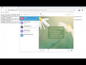 How to get ID Channel/Group and Token Telegrambot