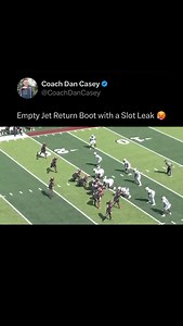 Jet Sweep Boot Leak Wheel 🥵 | Coach Dan Casey