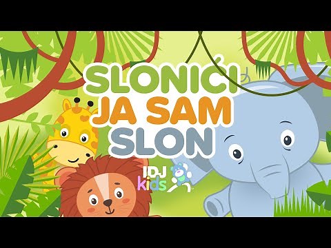 SLONICI - JA SAM SLON // NAJLEPSE DECIJE PESME // ‪@RankoDamjanovic‬ & ‪@IDJKids‬