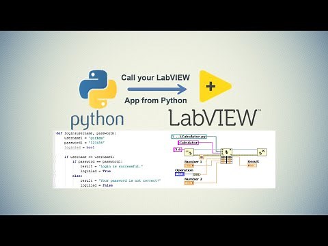 Integrate Python Code into LabVIEW