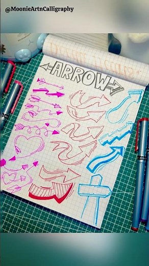 21 Creative Arrow Doodles➡️ || Journals | Cards | Sketchbooks #shortvideo #ytshorts #shorts #viral
