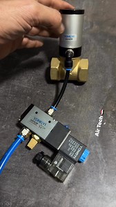 Pneumatic Control Valve -medium working: Air -water -light oil- Gas Temp:150°C #YONGYI #AirTech 010 09040060 | Air Tech -إيرتك