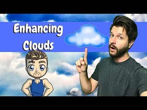 Painting Clouds with Highlights For Beginners