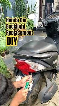 Quick DIY guide to replace Honda Dio backlight bulb at home. Save time & money with this easy fix!
