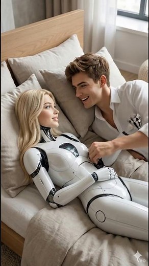 When I realized my robot was ticklish | ai robot #shorts #ai