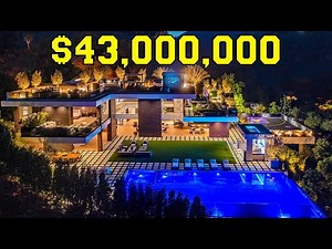 Extravagant Modern Mega Mansion in Los Angeles